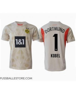 Günstige Borussia Dortmund Gregor Kobel #1 Torwart Heimtrikot 2024-25 Kurzarm